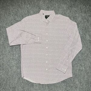 Rodd & Gunn AOP Geometric Large Sports Fit Long Sleeve European Made